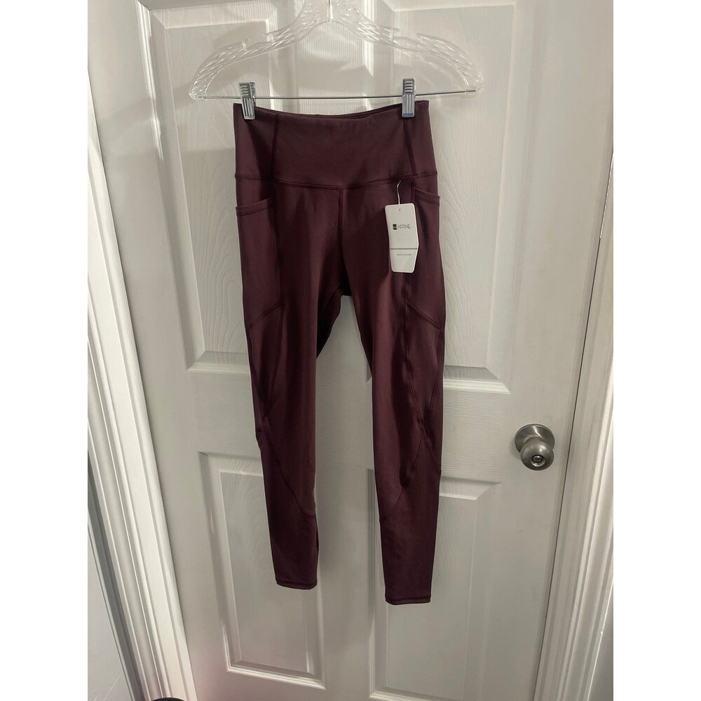 Afitne Leggings Size XS Plum New With Tag